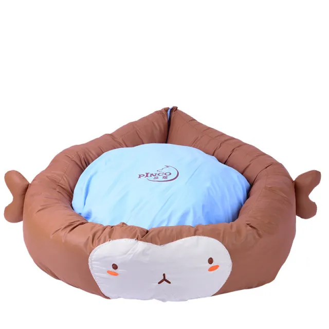 Teddy Dog and Cat Nest Four Seasons Universal Brown - Shop at LoveMi