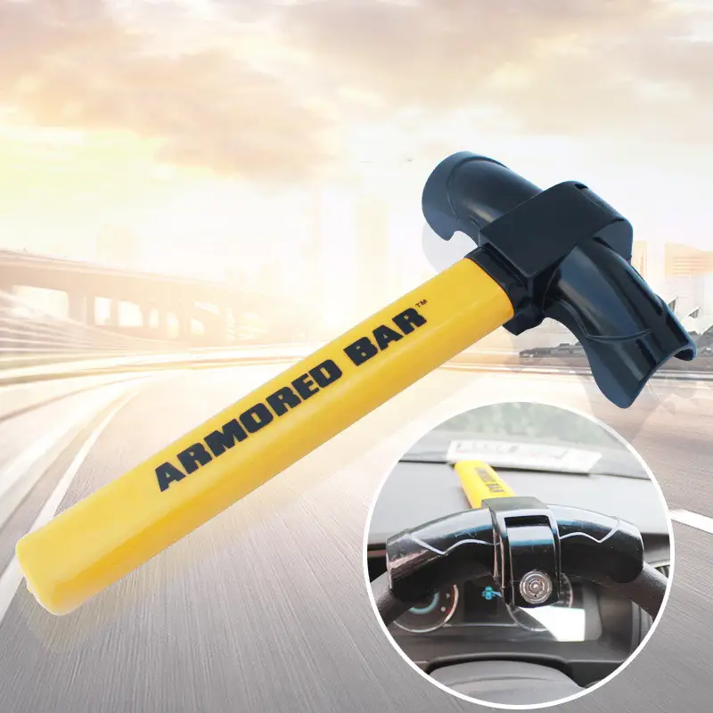T-shaped car steering wheel lock