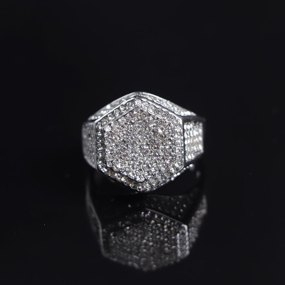 Men's Hexagon Ring