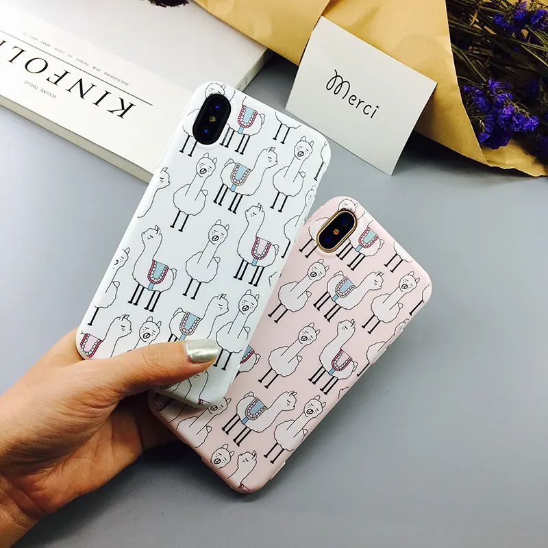 Compatible with Apple, Painted anti-fall phone case
