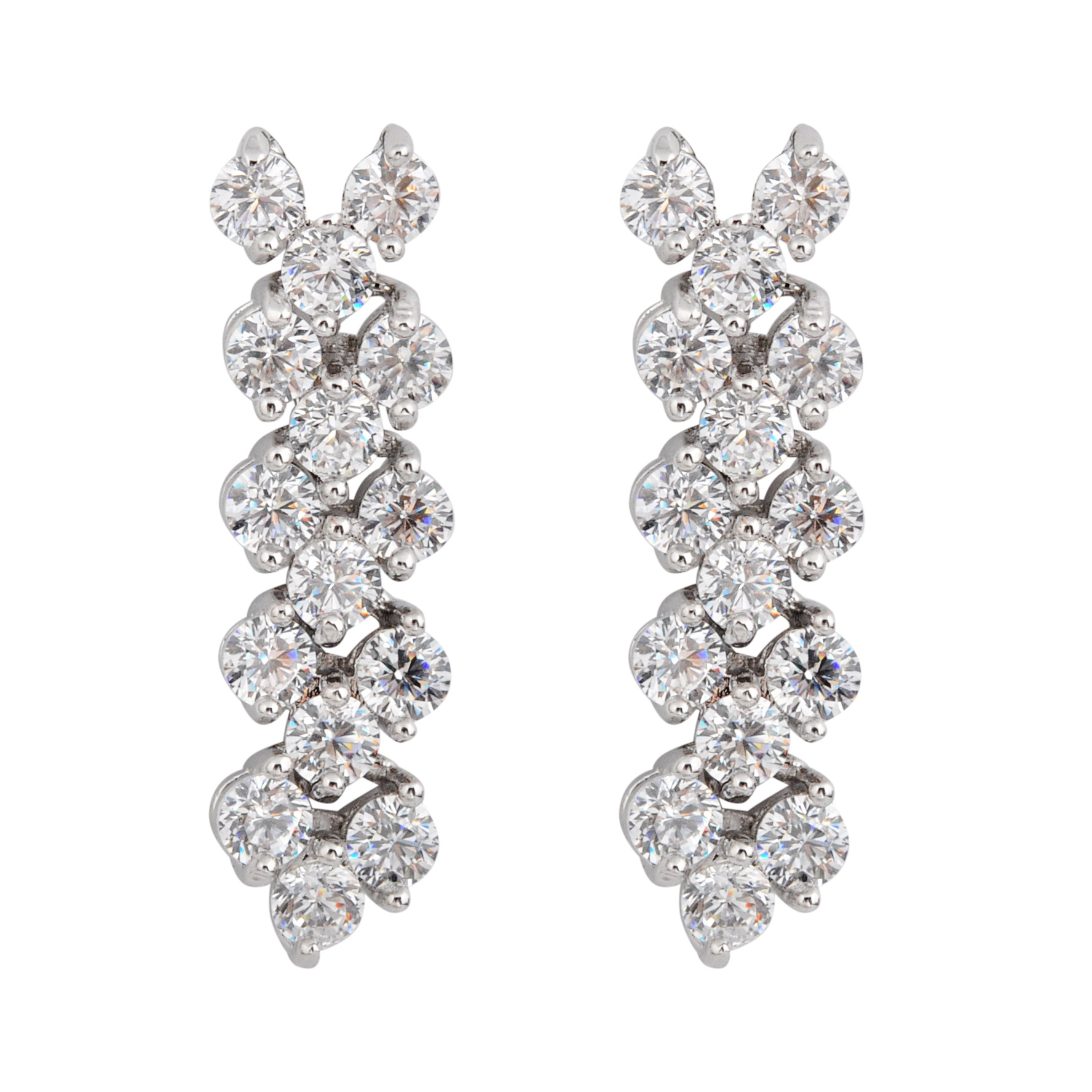 Fashion Zircon Stud Earrings
