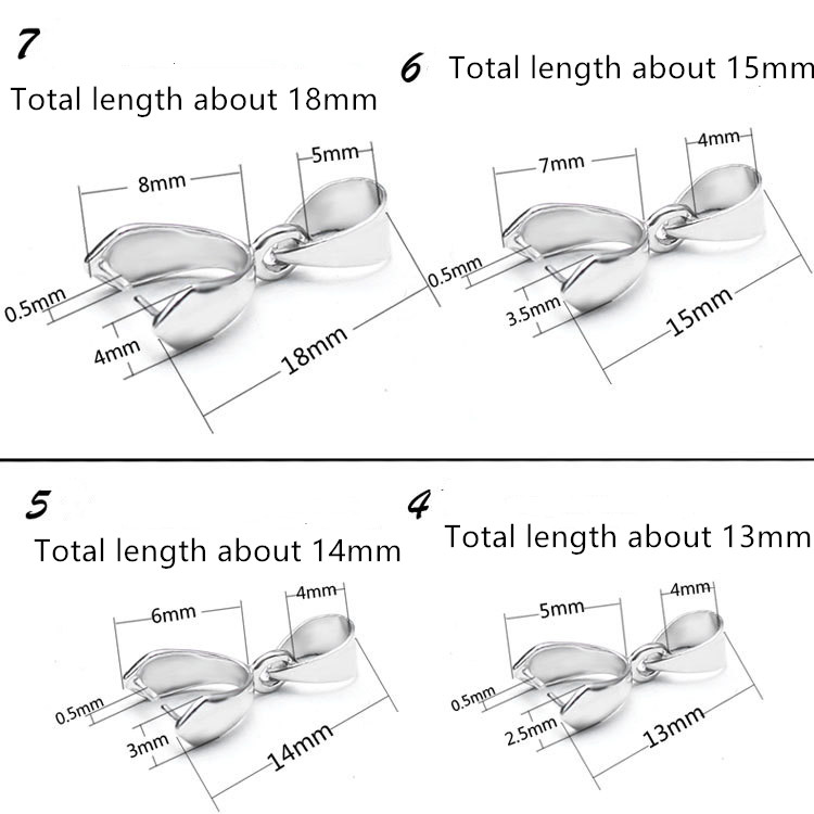 50pcs DIY jewelry accessories buckle