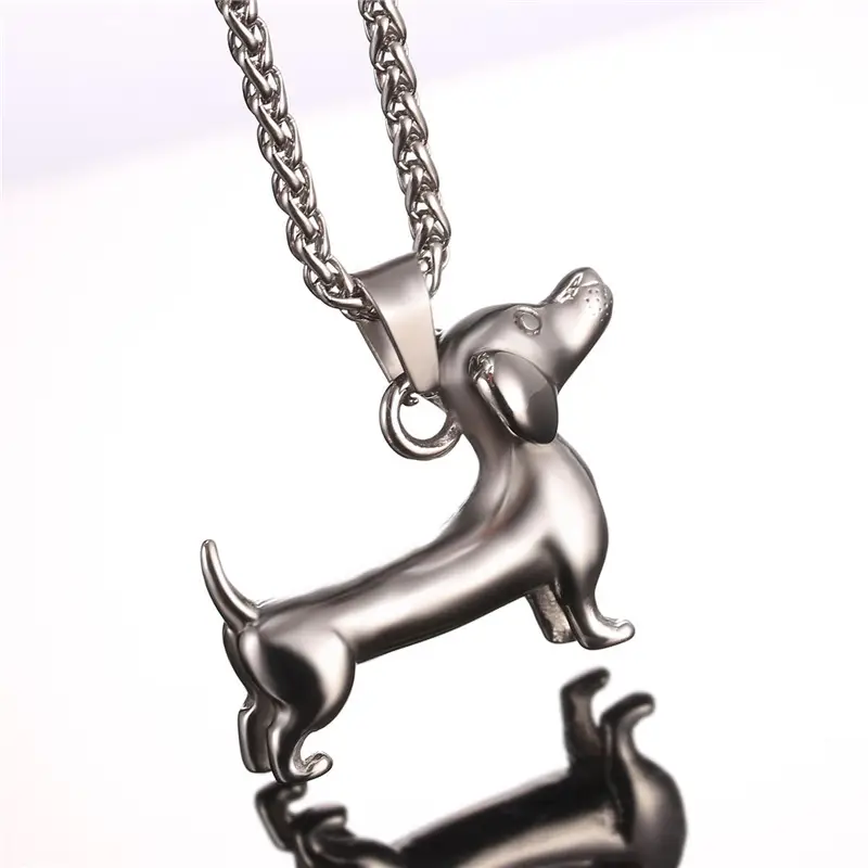 Cute dog pendant necklace
