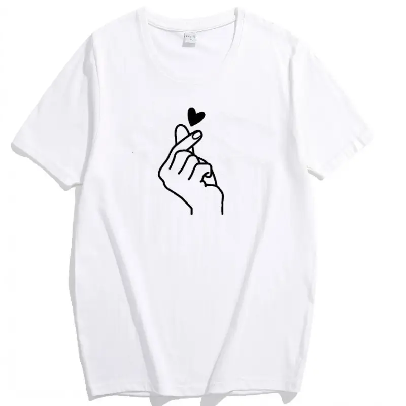 Caring hands round neck short sleeve