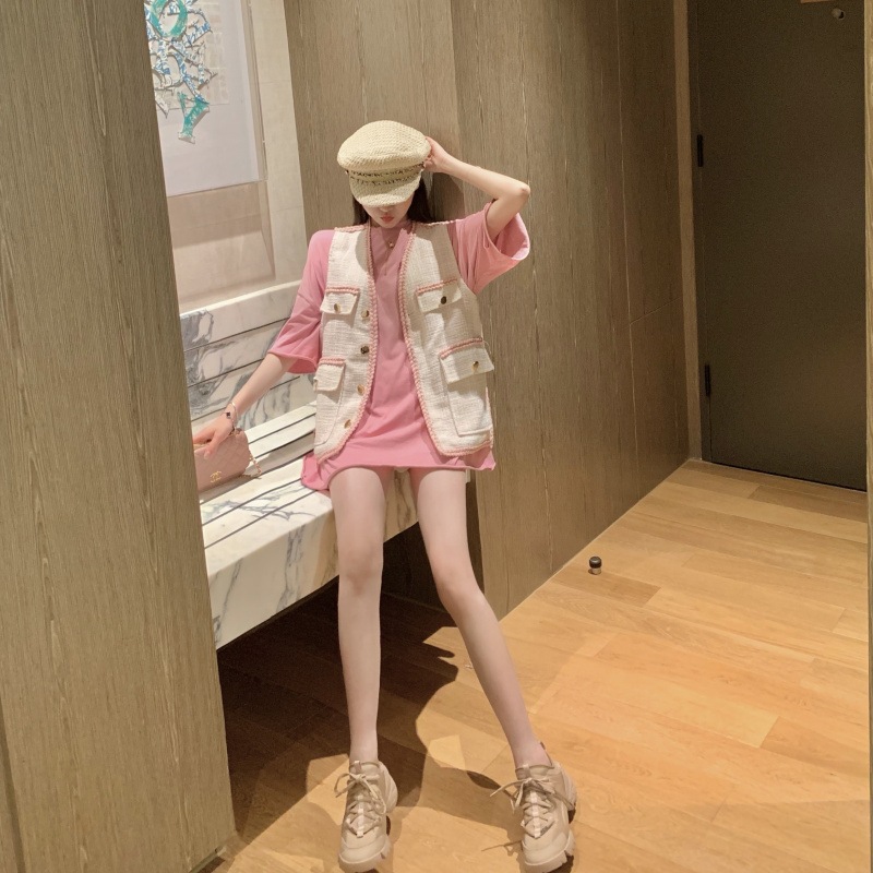 Vest Shoulder Short Sleeve