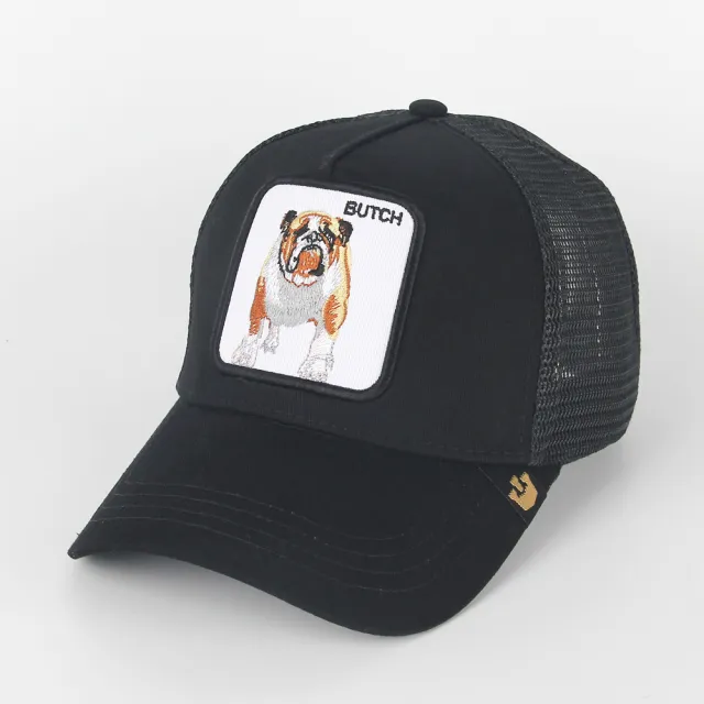 Animal embroidered hat Black - Shop at LoveMi