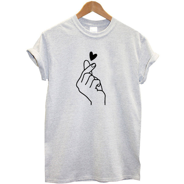Caring hands round neck short sleeve