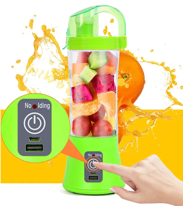 Portable Electric Fruit Juicer Handheld Smoothie Maker Blender USB Rechargeable Mini Juice Cup – image 5