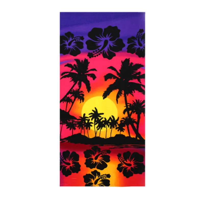 Swimming absorbent towel - Red