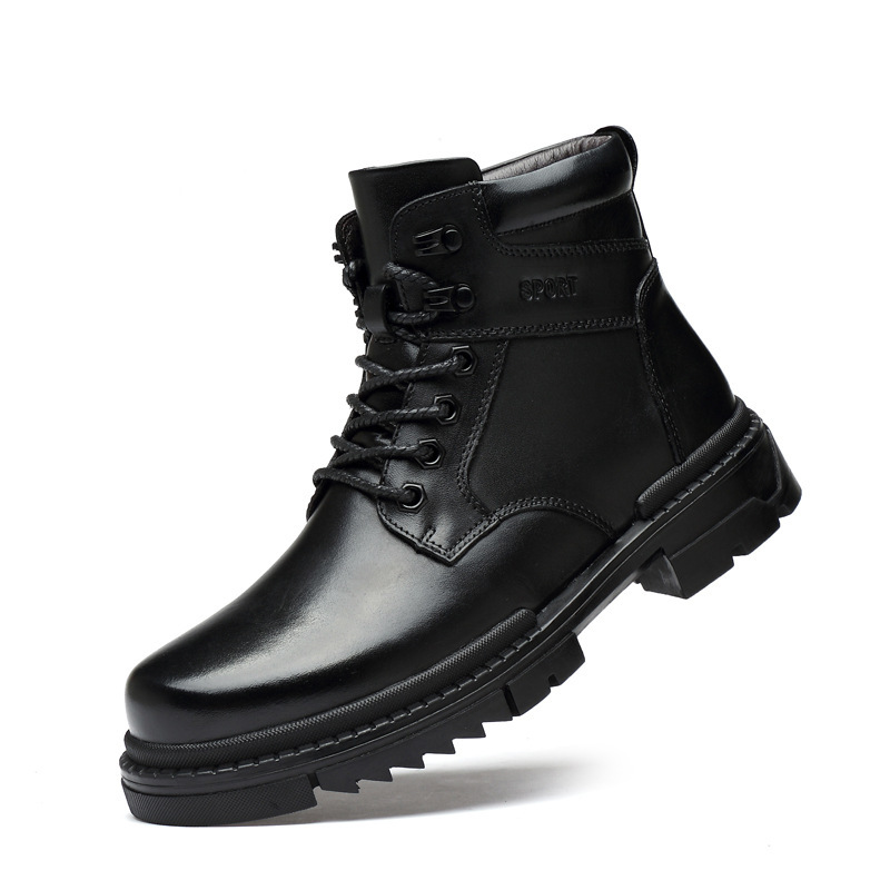 أحذية مارتن بطبقة جلدية أولى