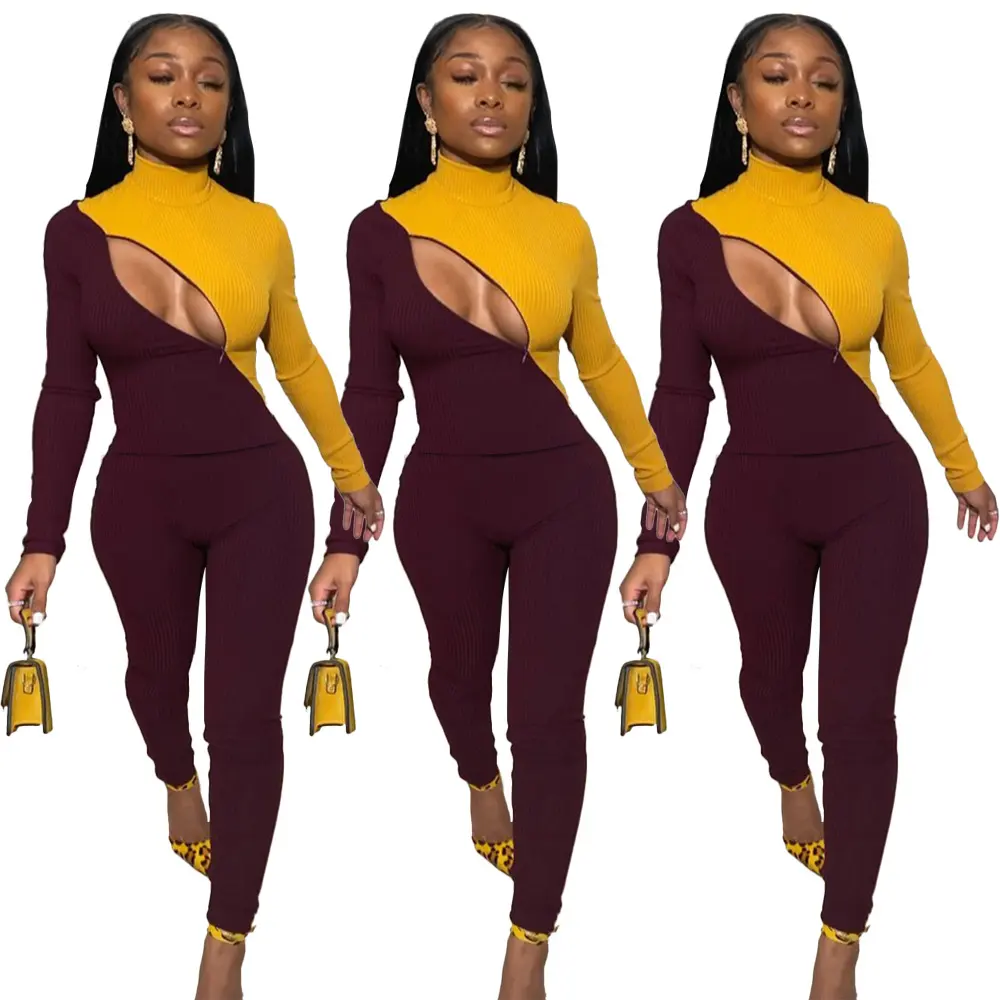 Colorblock Bodysuit