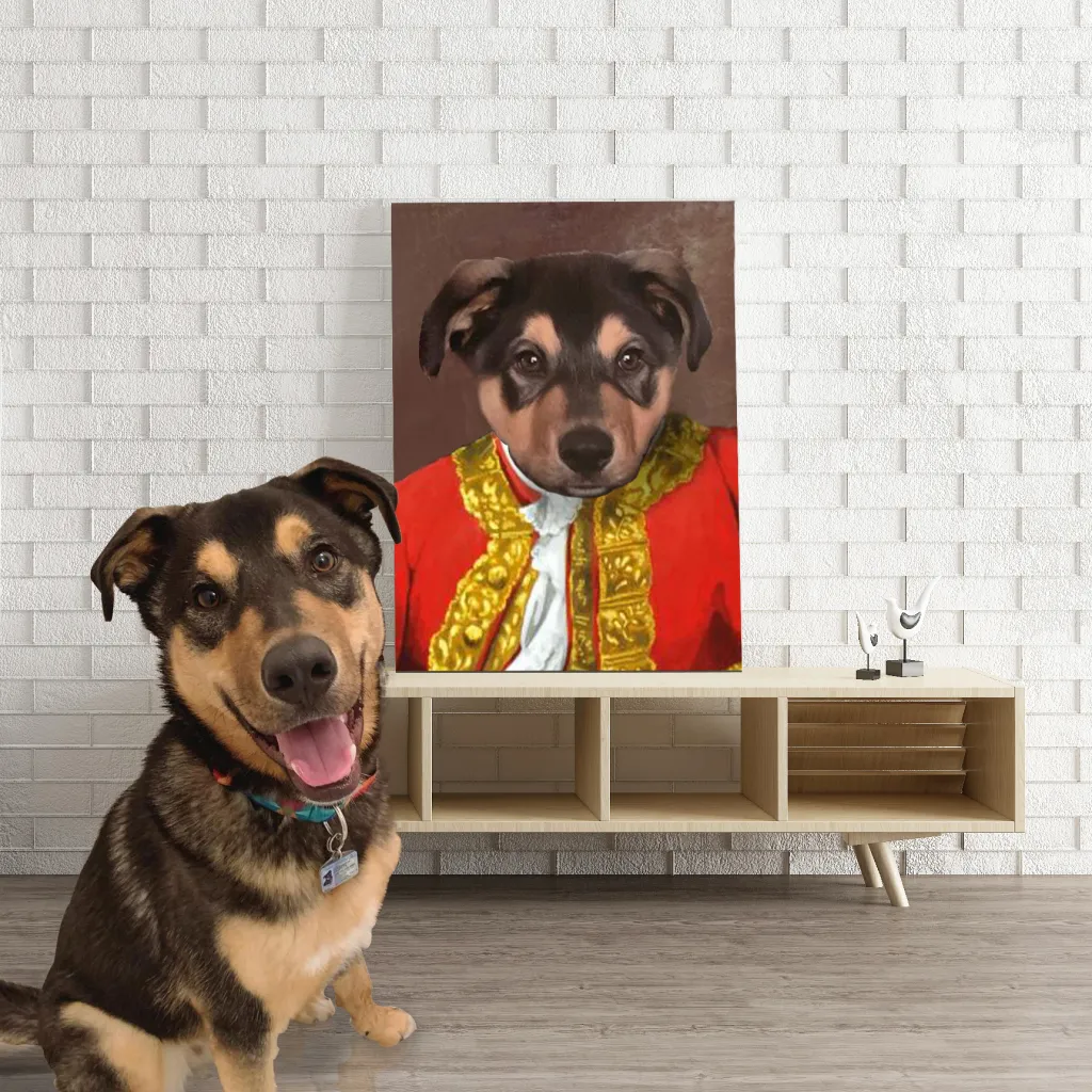 Personalized Pet Canvas Portrait Image Nordic Wall Art Picture - 30X45Cm