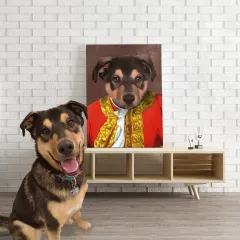 Personalized Pet Canvas Portrait Image Nordic Wall Art Picture - 30X45Cm - View 1