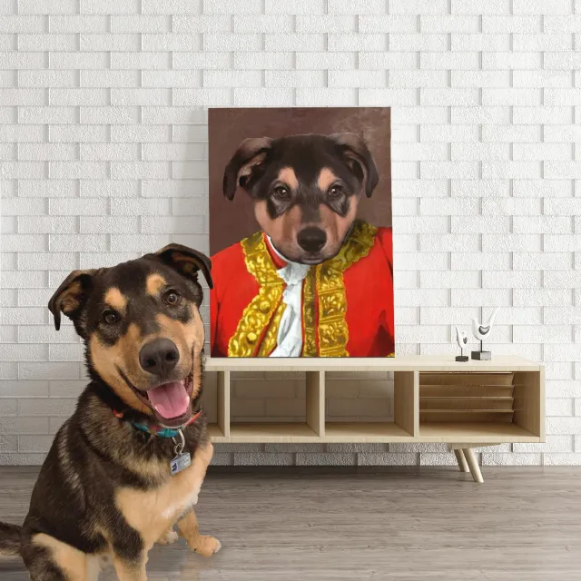 Personalized Pet Canvas Portrait Image Nordic Wall Art Picture 30X45Cm - Shop at LoveMi