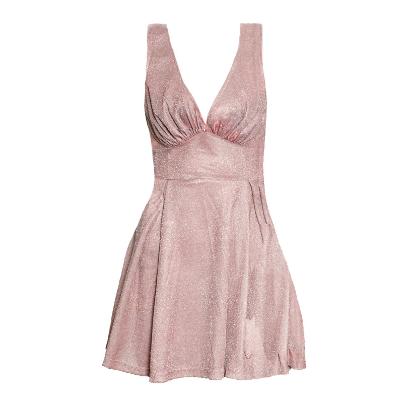 Backless a-line dress