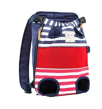 Cat Dog Carrier Front Backpack Blue - Shop at LoveMi