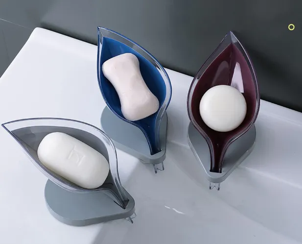 Soap Holder Sink Sponge Drain Box Creative Suction Cup – image 2