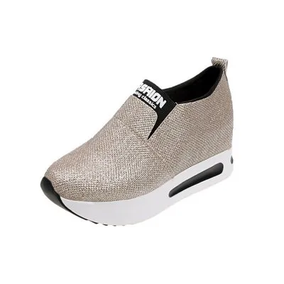 Women Sneakers - Beige