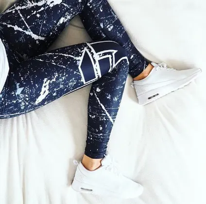 Women Leggings Printing Breathable Woman Pants