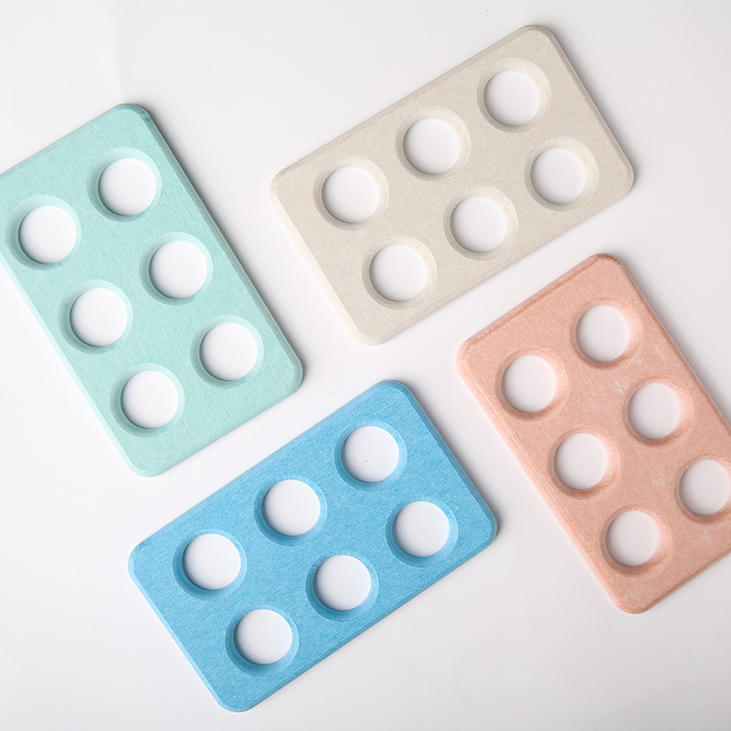 Egg tray storage rack