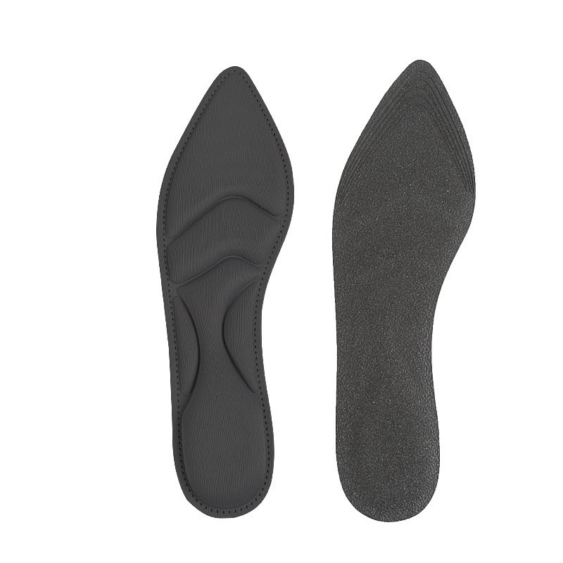 4D high heel sponge insole in Black