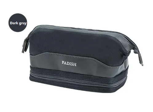 Travel Camping Toiletry Storage Bag - Dark Grey