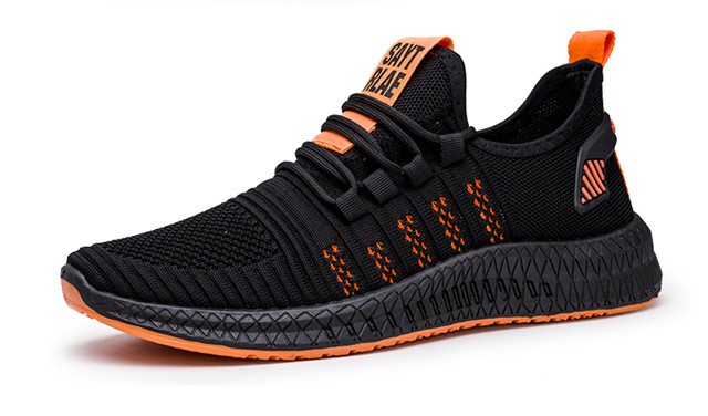 Title 4, Flying woven casual running shoes