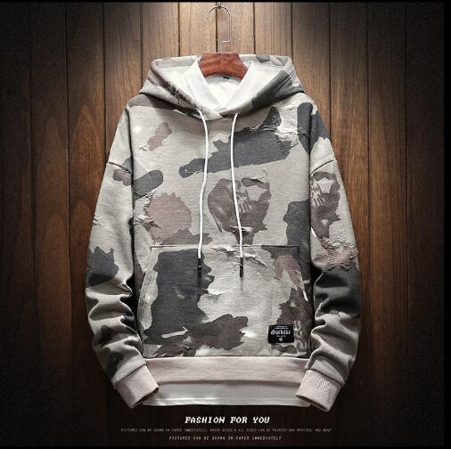 Camouflage Style Hip Hop Hoodie