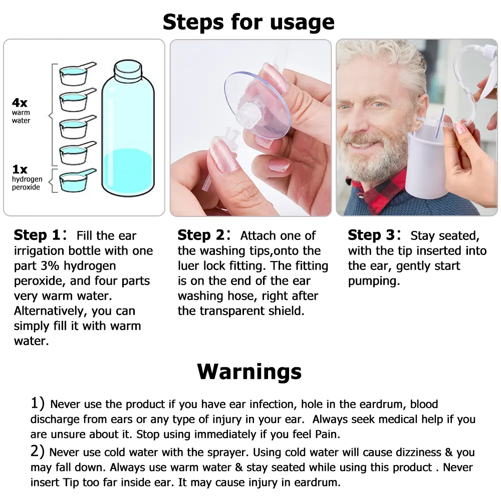 Ear Wax Irrigation Ear Cleaner