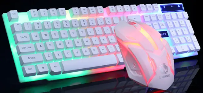 GTX300 Gaming CF LOL Keyboard Mouse Glowing