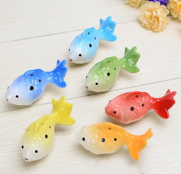 Six hole Ocarina Koi