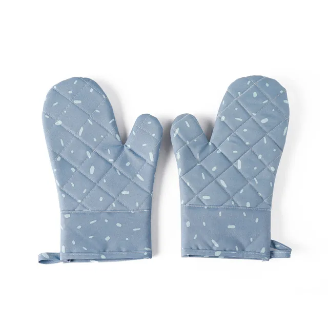 Cooking Heat Resistant Kitchen Gloves Blue - Shop at LoveMi