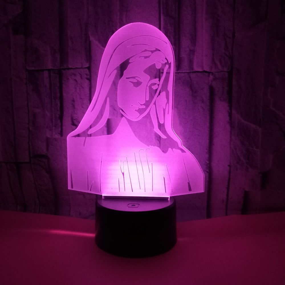 3d Led light For Kids Touch Usb Table Lampe Baby Sleeping Light – Remote control, A