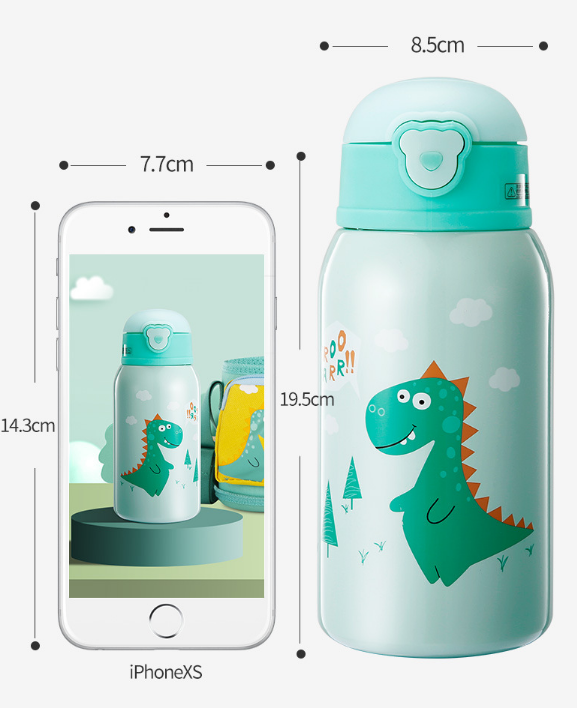 Cartoon 316 stainless steel children Thermos cup