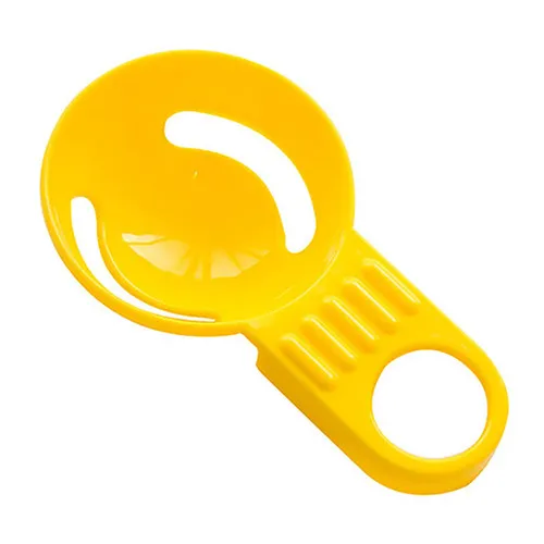 Mini Plastic Egg White Separator - Yellow