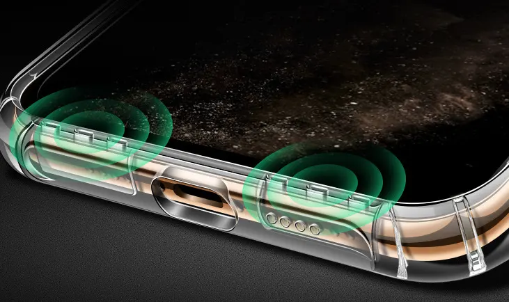 Compatible with Apple, Thin Clear Silicone Phone