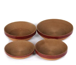 Cat scratchpad 35 Round Bowl - Shop at LoveMi