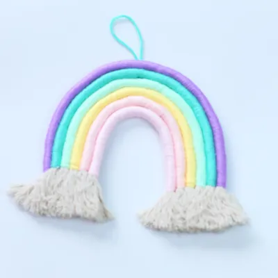 Colorful tapestry rainbow hand woven hanging tassels 3Style - Shop at LoveMi