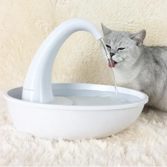 Automatic Swan Pet Cat Water Dispenser Drinking Bowl Water Dispenser - Shop at LoveMi