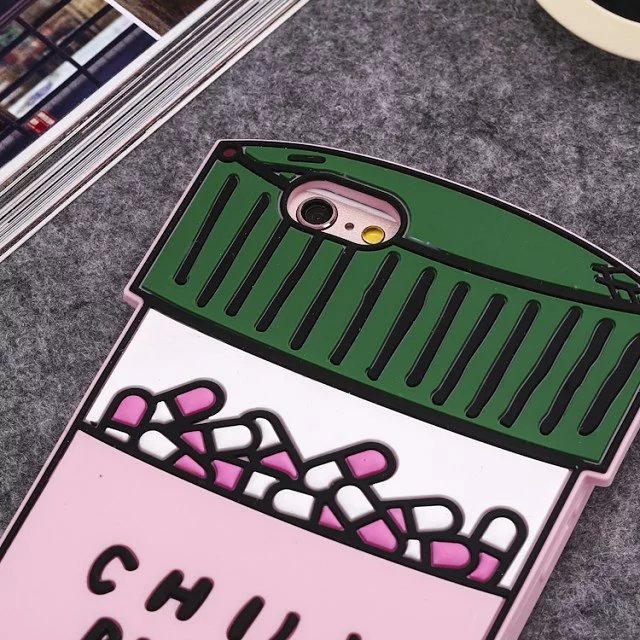 3D Love Potion Chill Pills Bottle Soft Phone Case (Iphone7