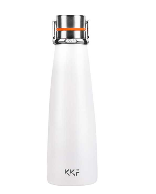 Xiaomi Thermos KKF Vacuum Bottle 24h Insulation Thermoses Stainless Steel Flask 475ML Travel Cup Sport Mug OLED Temperature Cup White - Shop at LoveMi