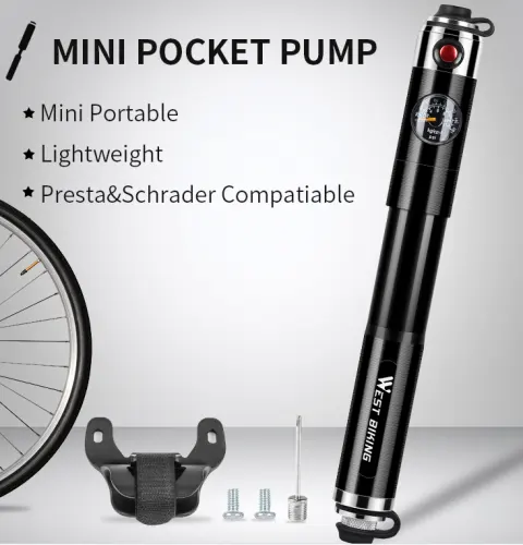 WEST BIKING Bicycle Pump Hand