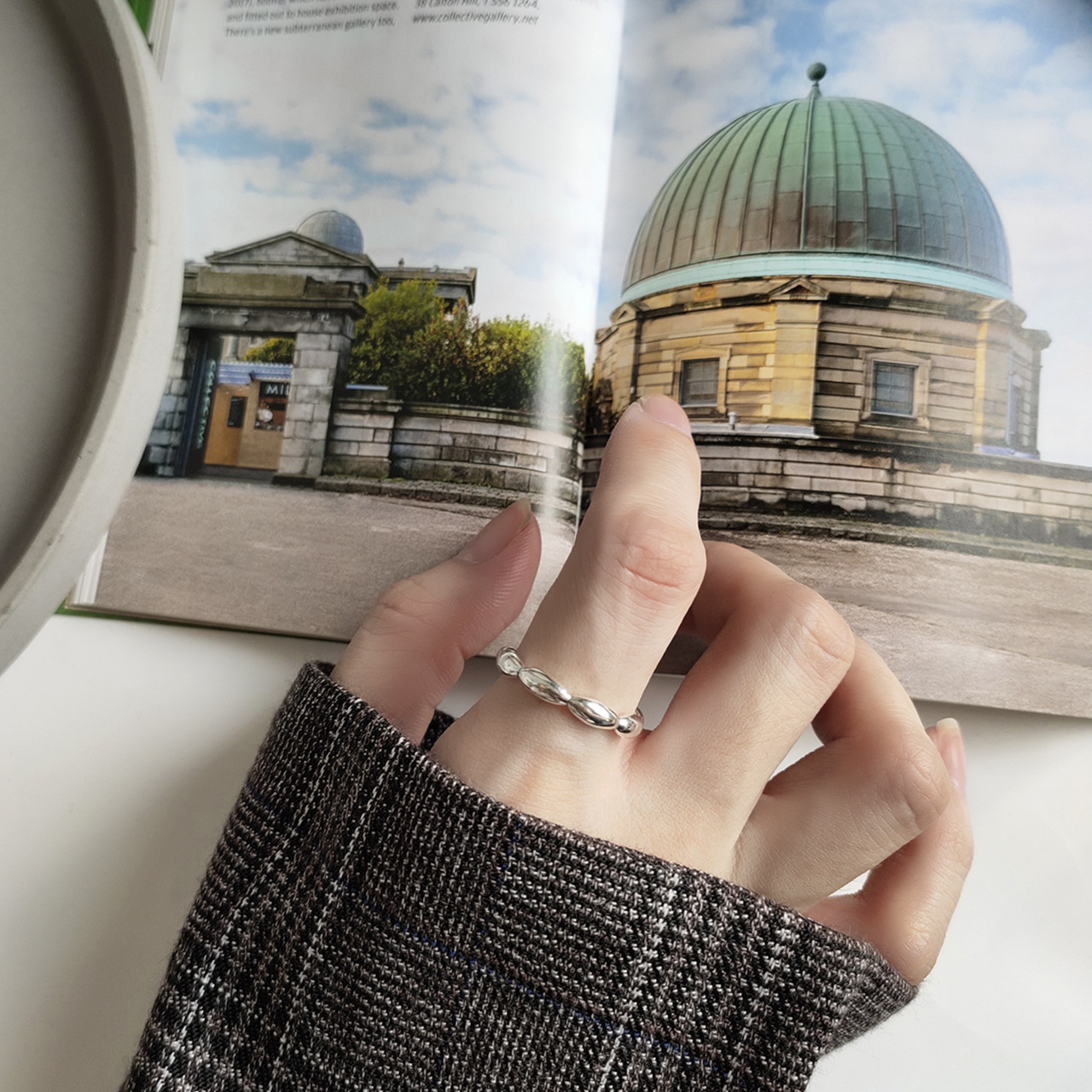 Sterling Silver Olive Ring Band