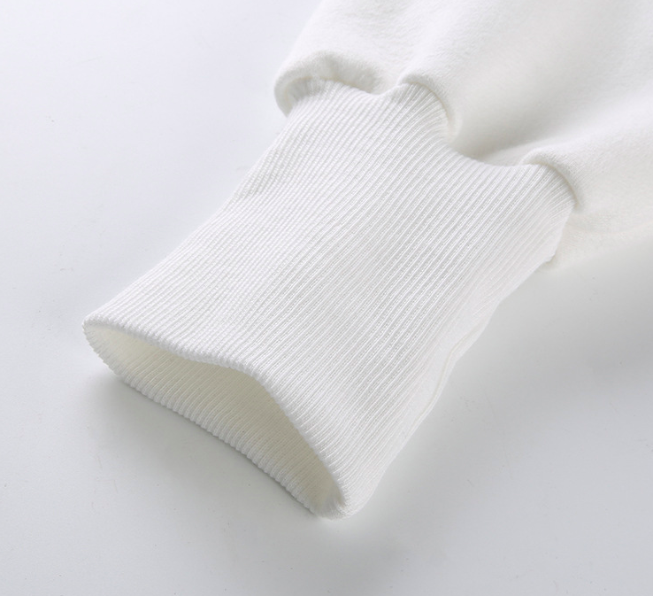 Autumn Winter New Embroidery Letter Long Sleeve Sweaters