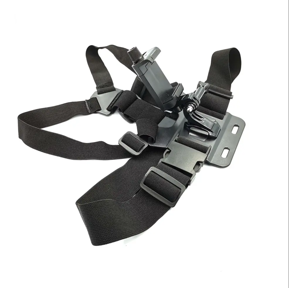 Chest Strap Holder Cell Phone Clip Plus Adjustable straps