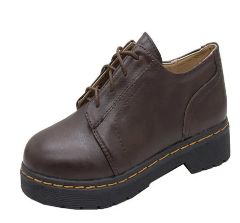 Han Edition Flat Shoes Brown - Shop at LoveMi