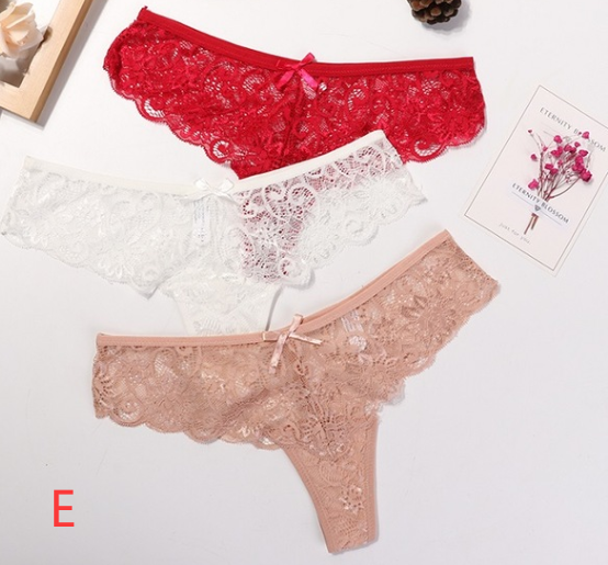 Woman Sexy Lace Thong E Set - Shop at LoveMi