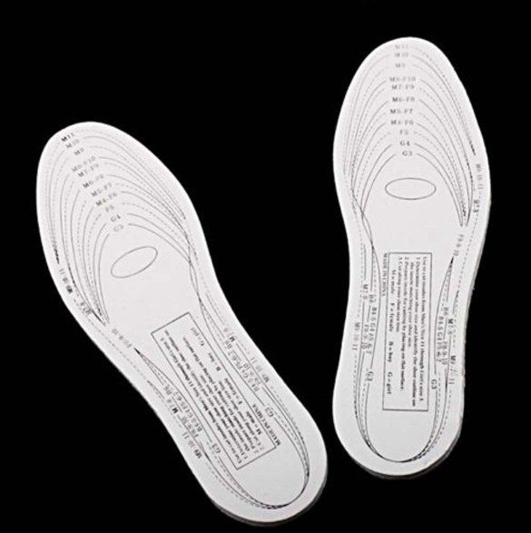 Space memory foam insole
