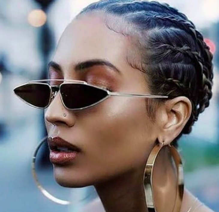 new double metal frame vintage sunglasses - Image 4