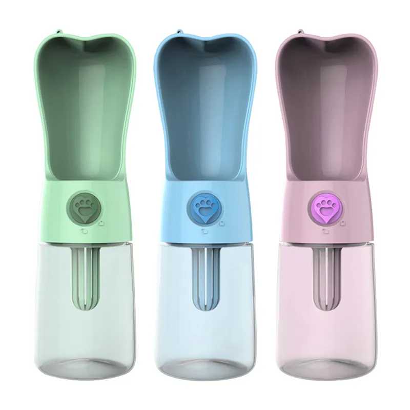 Pet Dog Cat Water Bottle Portable Feeder – image 2